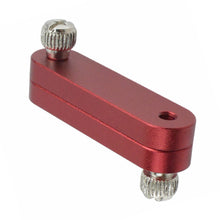 Load image into Gallery viewer, Adjustable Aluminum Ruler Stop Marking Gauge Sliding Positioning Block for Woodworking and Steel Ruler Scribing
