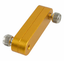Load image into Gallery viewer, Adjustable Aluminum Ruler Stop Marking Gauge Sliding Positioning Block for Woodworking and Steel Ruler Scribing
