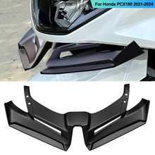 Load image into Gallery viewer, Motorcycle Front Lip Spoiler Airflow Deflector &amp; Windshield Extension Lower Chin Fairing Accessory for Honda PCX160 2021-2024
