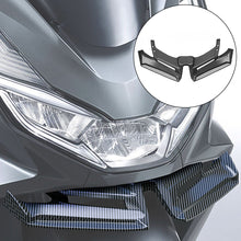 Load image into Gallery viewer, Motorcycle Front Lip Spoiler Airflow Deflector &amp; Windshield Extension Lower Chin Fairing Accessory for Honda PCX160 2021-2024

