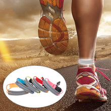 Load image into Gallery viewer, Running Cycling Reflective Safety Belt Shining Night Safe Warning Leggings Elastic Rope Leg Strap Outdoor Hiking Jogging Safety Light
