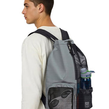 Load image into Gallery viewer, Drawstring Swim Bag With Mesh Pocket And Wet-Dry Separate Zipper Pocket Swimming Fitness Supplies Storage Backpack
