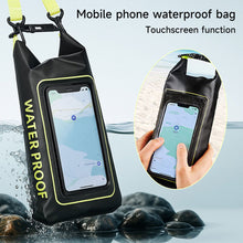 Load image into Gallery viewer, Outdoor PVC Waterproof Mobile Phone Bag Touchscreen Submersible Dry Bag For Swimming Rafting Diving Crossbody Shoulder Sling Bag
