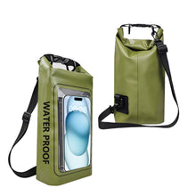 Load image into Gallery viewer, Outdoor PVC Waterproof Mobile Phone Bag Touchscreen Submersible Dry Bag For Swimming Rafting Diving Crossbody Shoulder Sling Bag
