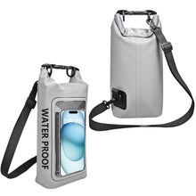 Load image into Gallery viewer, Outdoor PVC Waterproof Mobile Phone Bag Touchscreen Submersible Dry Bag For Swimming Rafting Diving Crossbody Shoulder Sling Bag
