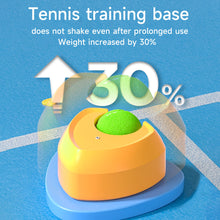 Load image into Gallery viewer, Tennis Practice Trainer with Elastic Ball No Water-Filling Heart Base Solo Rebound System for Adults and Kids
