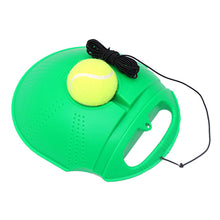 Load image into Gallery viewer, Portable Tennis Trainer with Elastic String Ball Rebound Base for Solo Practice Beginner Training Equipment
