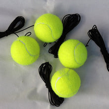 Load image into Gallery viewer, Portable Tennis Trainer with Elastic String Ball Rebound Base for Solo Practice Beginner Training Equipment
