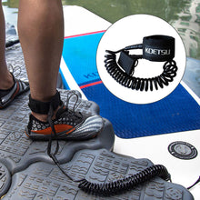 Load image into Gallery viewer, 1PC 7MM/90CM Outdoor Surfboard Leash SUP Board Anti-Slip Ankle Rope Kayaking Elastic Cord Water Supplies
