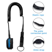 Load image into Gallery viewer, 1PC 7MM/90CM Outdoor Surfboard Leash SUP Board Anti-Slip Ankle Rope Kayaking Elastic Cord Water Supplies
