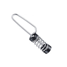 Load image into Gallery viewer, 1PC 316 Stainless Steel Marine Flagpole Clamp Fishing Flag Spring Clips For Halyards Outrigger Lines Antennas Stern Lights Flagpole Rope
