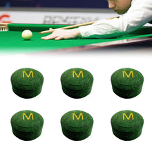 Load image into Gallery viewer, 1PC 11MM High-Elastic And Durable Billiard Cue Pigskin Tip Neutral Snooker Small Head Cue Tip Billiard Accessory

