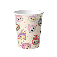 Load image into Gallery viewer, Labubu Outdoor Camping Disposable Tableware Birthday Party Decoration Atmosphere Supplies
