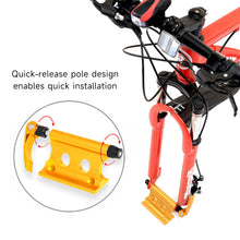 Load image into Gallery viewer, Portable Aluminum Alloy Bike Front Fork Fixing Frame Quick Release Car Parking Stand Holder For Car Roof Rack And Automobile SUV Cycling Accessories
