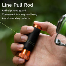Load image into Gallery viewer, Fishing Lure Puller Bar Snagged Lure Retrieval Tool Non-Slip GT Knot Tying Assistant Fishing Gear Accessories
