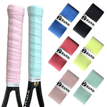 Load image into Gallery viewer, Original Macaron Tennis Overgrip Tennis Racket Anti Slip Sweatband Grips Padel Shock Absorption Grip Tape Badminton Training Accessories
