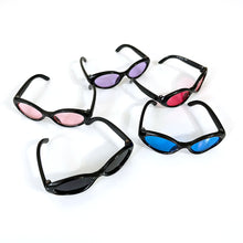 Load image into Gallery viewer, For Labubu Glasses 6.5cm Cute Plastic Glasses for 17cm Labubu 13cm Joker Bear Dolls Toy Glasses Accessories
