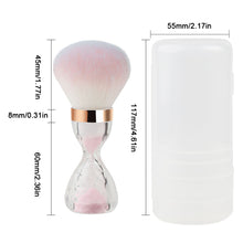 Load image into Gallery viewer, Hourglass Nail Powder Brush Mushroom Head Makeup Brush Single Powder Powder Blusher Brush Beauty Tools Makeup Brush
