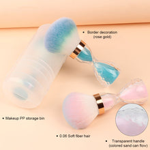 Load image into Gallery viewer, Hourglass Nail Powder Brush Mushroom Head Makeup Brush Single Powder Powder Blusher Brush Beauty Tools Makeup Brush

