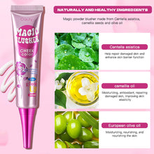 Load image into Gallery viewer, Discolored Powder Blusher Moisturizing Nourishing Skin Care Liquid Powder Blusher Shimmering Facial Powder Blusher Cream
