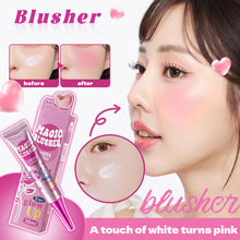 Load image into Gallery viewer, Discolored Powder Blusher Moisturizing Nourishing Skin Care Liquid Powder Blusher Shimmering Facial Powder Blusher Cream

