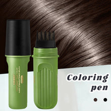 Load image into Gallery viewer, Natural Coloring Hair Gap Filling Pen Portable Natural Fast Color Filling Natural Waterproof Sweat Proof Hair Comb Pen Comb
