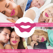 Load image into Gallery viewer, Mouth Breathing Correction Patch Patch Anti Open Mouth Patch Anti-Snoring Safe Breathing Open Mouth Correction Device

