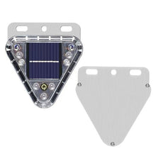 Load image into Gallery viewer, Solar Powered LED Warning Strobe Light for Motorcycle Truck Anti-Collision RGB Flashing Tail Light Waterproof Rear Fog Light

