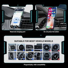 Load image into Gallery viewer, Car Air Vent Phone Holder Robot Design Adjustable Phone Mount for Dashboard Navigation Stand with Strong Grip

