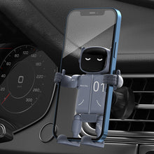 Load image into Gallery viewer, Car Air Vent Phone Holder Robot Design Adjustable Phone Mount for Dashboard Navigation Stand with Strong Grip
