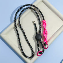 Load image into Gallery viewer, Cute Phone Lanyard Adjustable Diameter Outdoor Universal Case Crossbody Shoulder Card Neck Cord Clip Hang Anti-lost Wrist Strap
