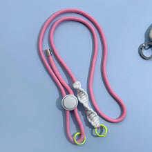 Load image into Gallery viewer, Cute Phone Lanyard Adjustable Diameter Outdoor Universal Case Crossbody Shoulder Card Neck Cord Clip Hang Anti-lost Wrist Strap
