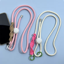 Load image into Gallery viewer, Cute Phone Lanyard Adjustable Diameter Outdoor Universal Case Crossbody Shoulder Card Neck Cord Clip Hang Anti-lost Wrist Strap
