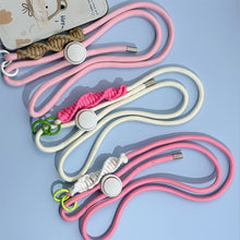 Load image into Gallery viewer, Cute Phone Lanyard Adjustable Diameter Outdoor Universal Case Crossbody Shoulder Card Neck Cord Clip Hang Anti-lost Wrist Strap

