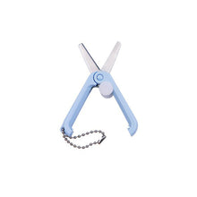 Load image into Gallery viewer, Creative Mini Portable Folding Scissors Morandi Simple Paper-Cutting Art Tool Stationary Scissors Office School Supplies

