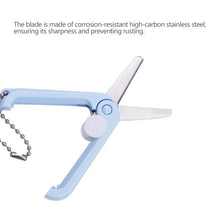 Load image into Gallery viewer, Creative Mini Portable Folding Scissors Morandi Simple Paper-Cutting Art Tool Stationary Scissors Office School Supplies
