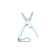 Load image into Gallery viewer, Creative Mini Portable Folding Scissors Morandi Simple Paper-Cutting Art Tool Stationary Scissors Office School Supplies
