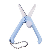 Load image into Gallery viewer, Creative Mini Portable Folding Scissors Morandi Simple Paper-Cutting Art Tool Stationary Scissors Office School Supplies
