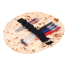 Load image into Gallery viewer, Funny Tortilla Roll Pencil Case Holder Funny Burrito Roll Pen Pouch Pencil Bag Office School Stationery Storage Makeup Case Bag
