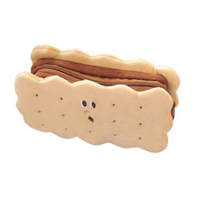 Load image into Gallery viewer, Kawaii Pencil Case High Capacity Plush Cookies Pen Bags Cartoon Brown Pen Box Girls Office School Supplies Stationary
