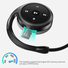Load image into Gallery viewer, Sport Foldable Wireless Headphone 8D Surround Heavy Bass Hifi Music Bluetooth Earphones With Mic Support FM/TF Card
