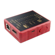 Load image into Gallery viewer, Multifunctional HDMI-Compatible Ethernet Tester Network Cable RJ45 Lan 8P8C POE Anti Burn RJ11 Telephone Line Protection
