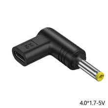 Load image into Gallery viewer, USB C PD to DC Power Connector Universal 5V 9V 12V Type C to DC Jack Plug Charging Adapter Converter for Router Tablet Mini Fan
