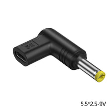 Load image into Gallery viewer, USB C PD to DC Power Connector Universal 5V 9V 12V Type C to DC Jack Plug Charging Adapter Converter for Router Tablet Mini Fan
