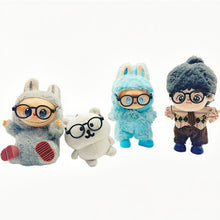 Load image into Gallery viewer, For Labubu Glasses 6.5cm Cute Plastic Glasses for 17cm Labubu 10cm Cotton Doll 13cm Joker Bear Dolls Toy Glasses Accessories
