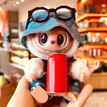 Load image into Gallery viewer, For Labubu Glasses 6.5cm Cute Plastic Glasses for 17cm Labubu 10cm Cotton Doll 13cm Joker Bear Dolls Toy Glasses Accessories
