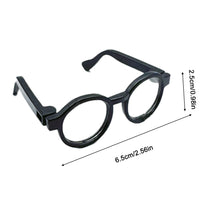 Load image into Gallery viewer, For Labubu Glasses 6.5cm Cute Plastic Glasses for 17cm Labubu 10cm Cotton Doll 13cm Joker Bear Dolls Toy Glasses Accessories
