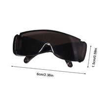 Load image into Gallery viewer, For Labubu Glasses 6cm Cute Plastic Glasses Goggles Ski Goggles for 17cm Labubu Dolls Toy Glasses Accessories
