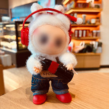 Load image into Gallery viewer, Miniature Headset for 17cm Labubu 10cm Cotton Dolls Cute DIY Doll Clothes Fashion Accessories Lovely Outfit Gifts for Girls Friends
