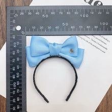 Load image into Gallery viewer, For 17cm Labubu V1 V2 V3 Skull Panda Doll Clothes Solid Color Heart-shaped Rhinestone Clothing Bow Tie Hair Clip Mini Cute Doll Fashion Accessories
